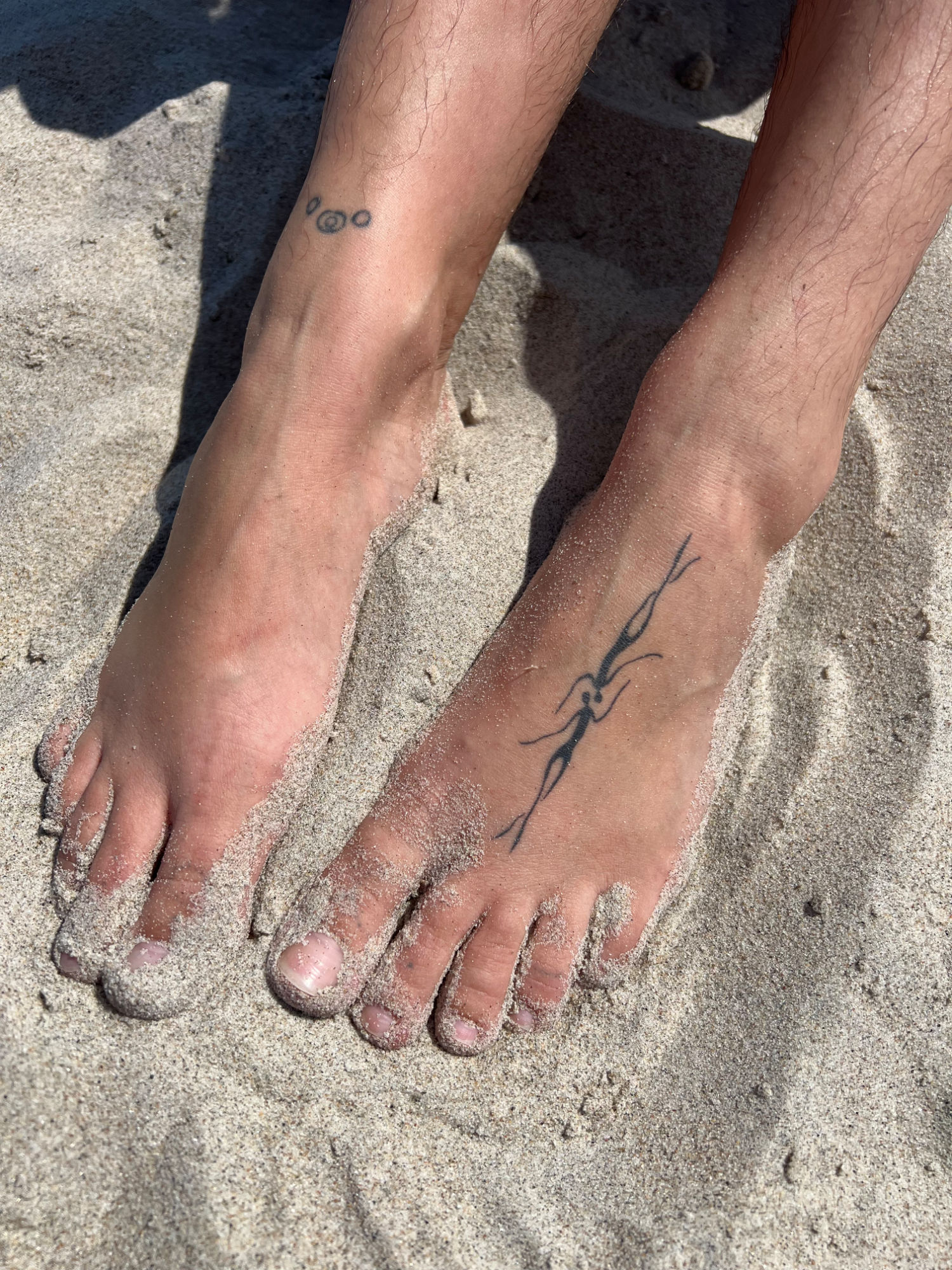 healed tattoo in summer